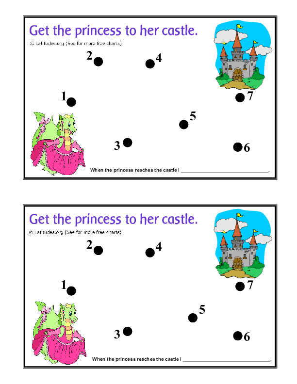 Princess and Castle Behavior Chart