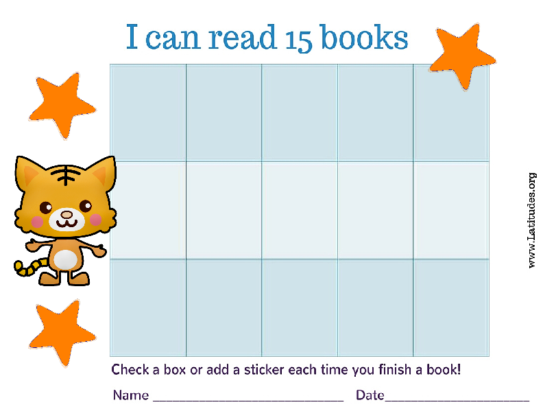 Fun Fox I Can Read 15 Books (Fillable)